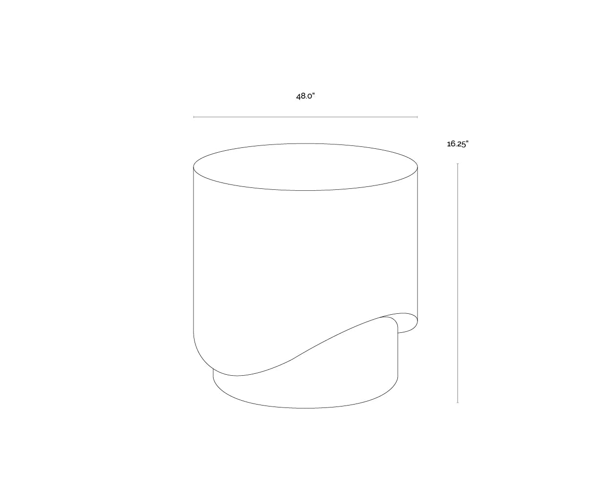 Sunpan Furniture - Patras End Table