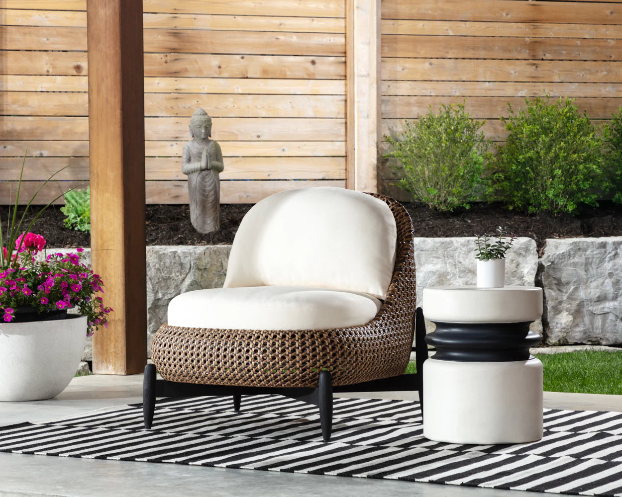 Sunpan Furniture - Sumie End Table
