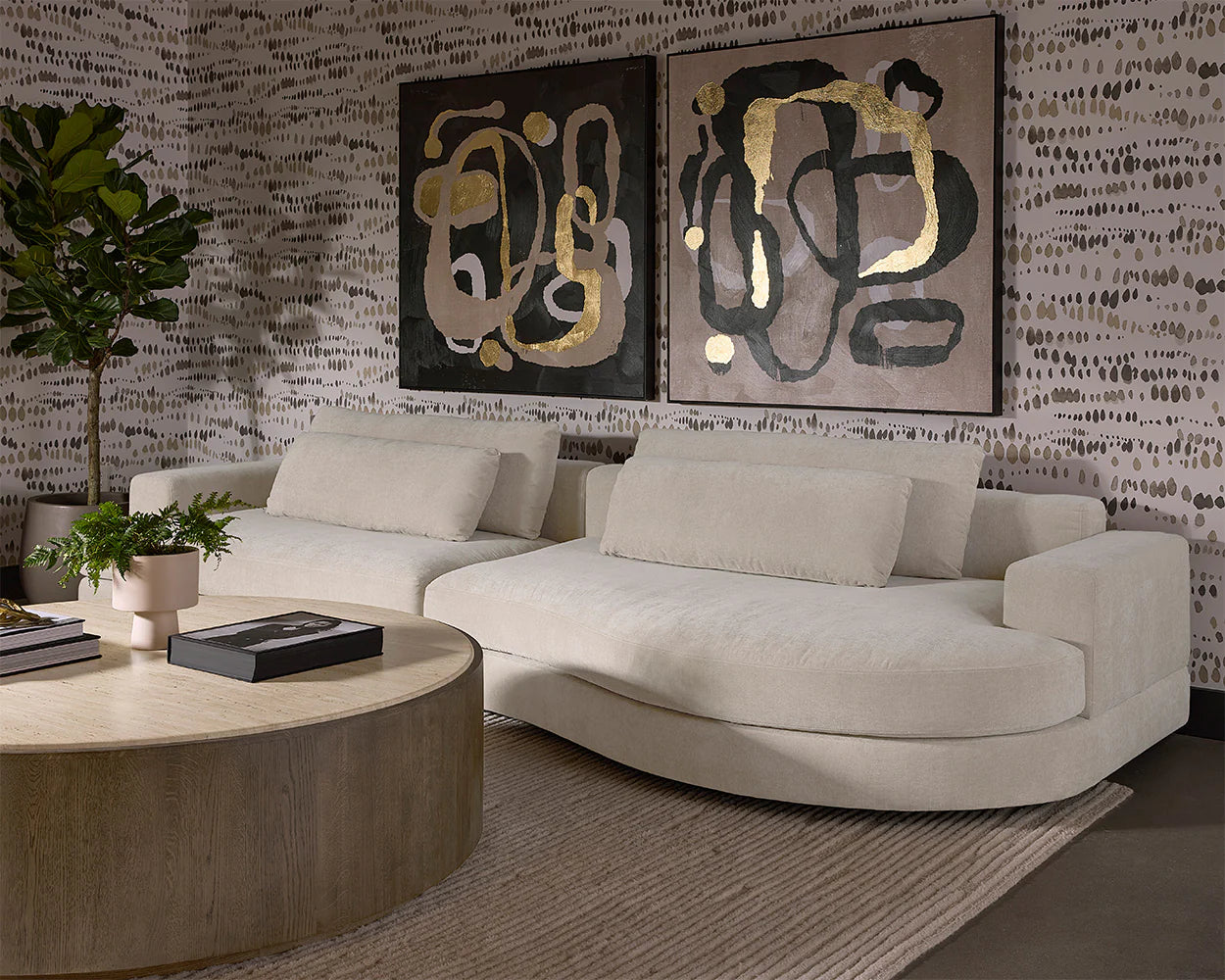 Sunpan Furniture - Baela Sofa