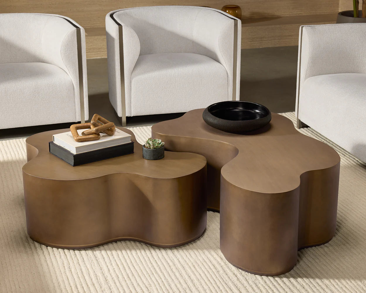 Sunpan Furniture - Boise Nesting Coffee Tables (Set Of 2)