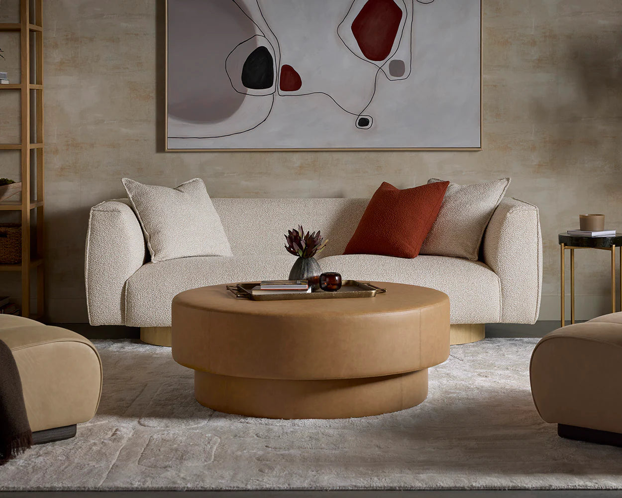 Sunpan Furniture - Arlo Ottoman