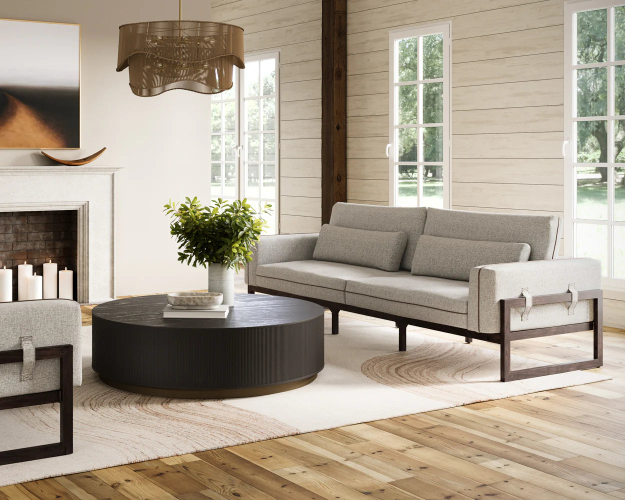 Sunpan Furniture - Kalla Coffee Table - Round