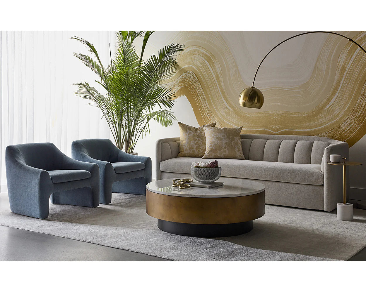 Sunpan Furniture -Birrit Sofa
