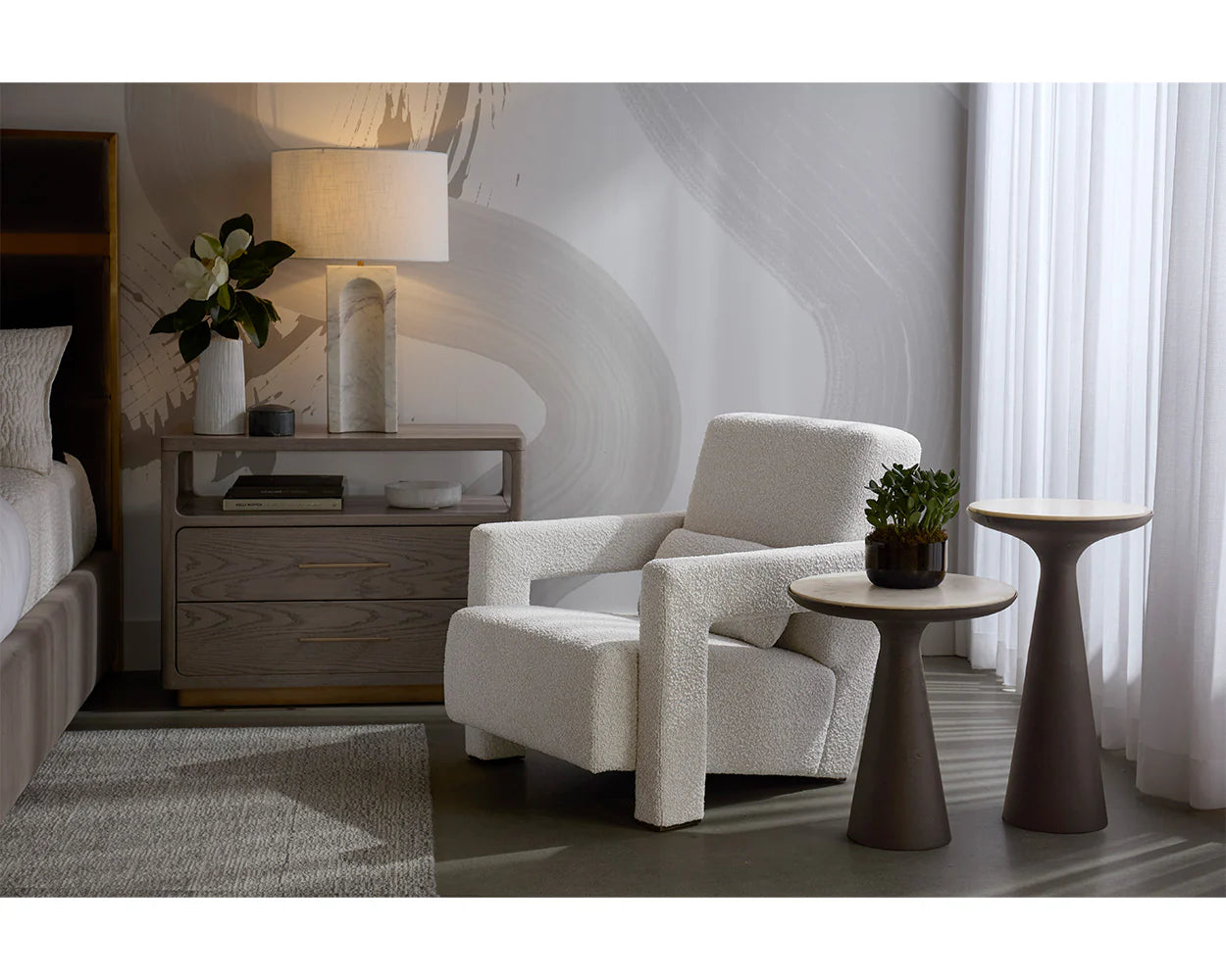Sunpan Furniture - Chizu Nesting End Tables (Set Of 2)