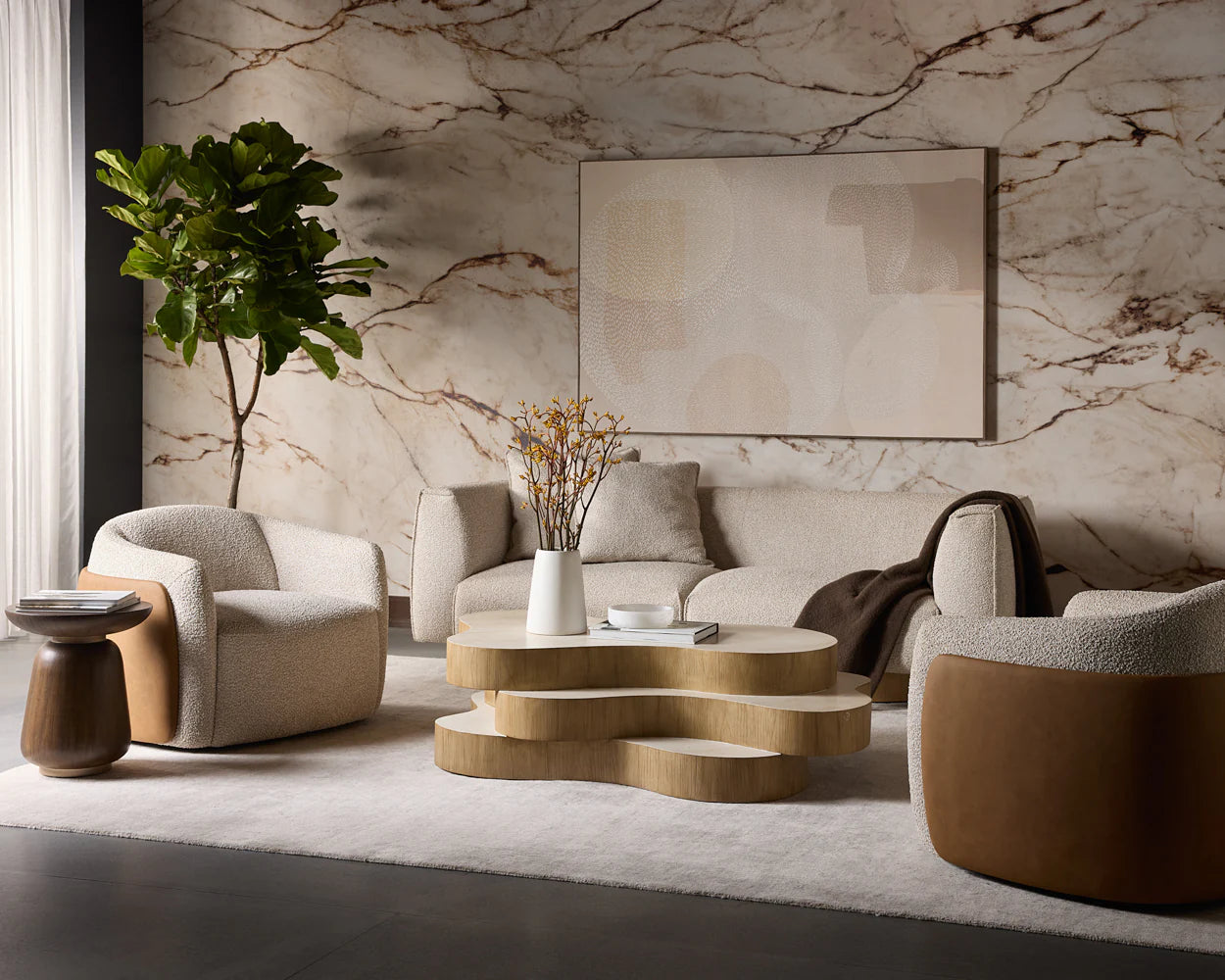 Sunpan Furniture - Geddes Coffee Table