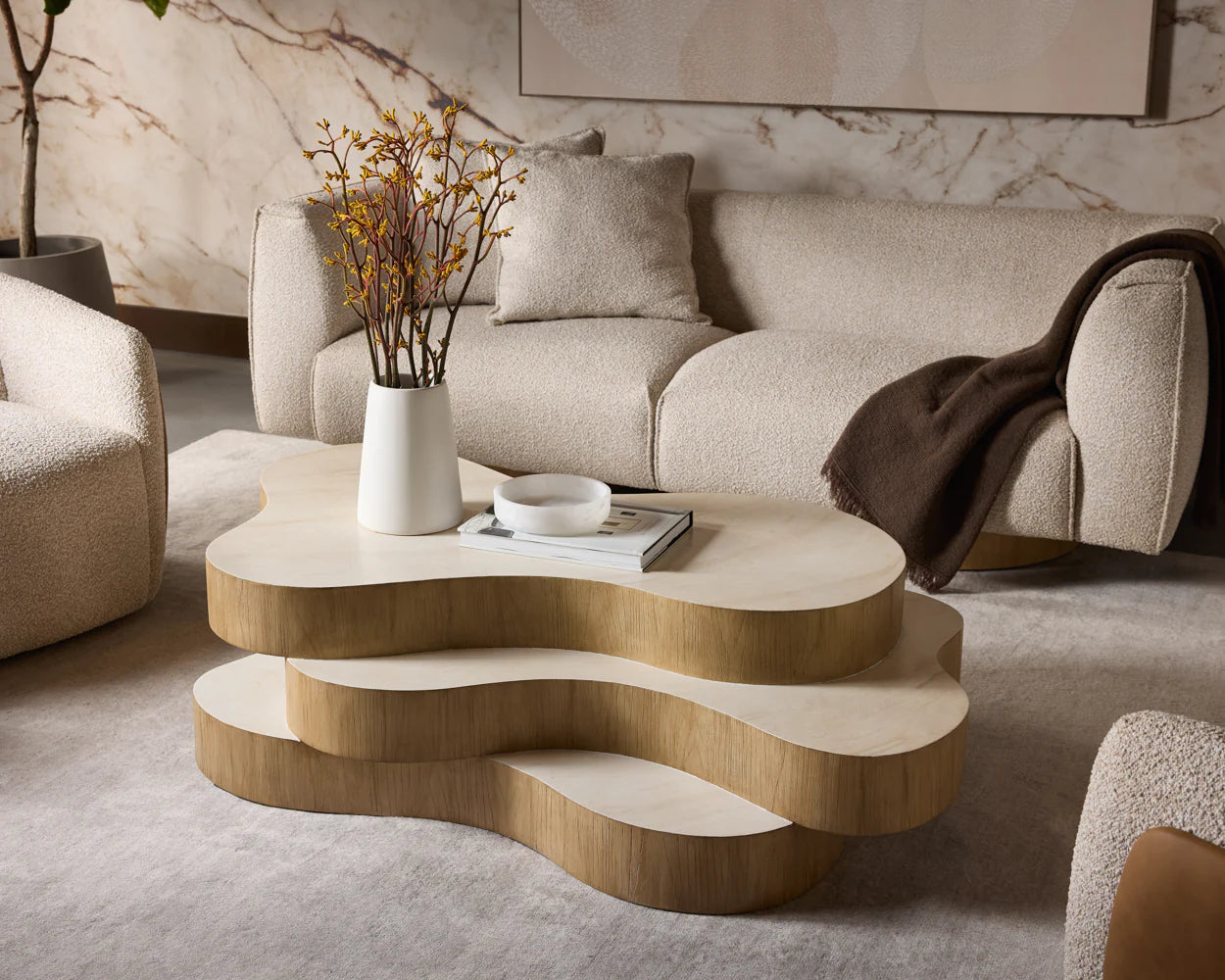 Sunpan Furniture - Geddes Coffee Table