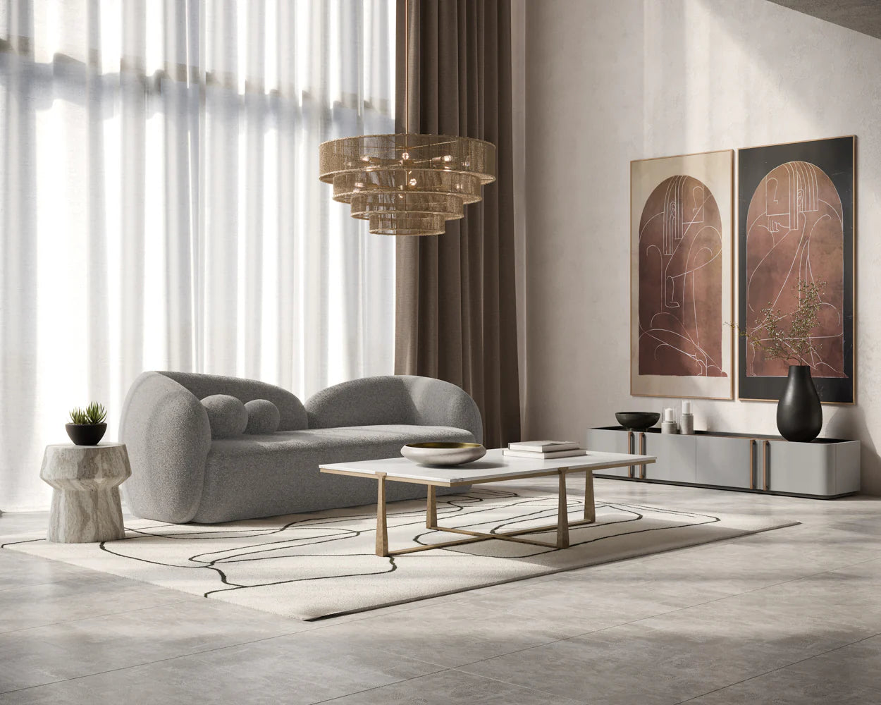 Sunpan Furniture - Esme Sofa