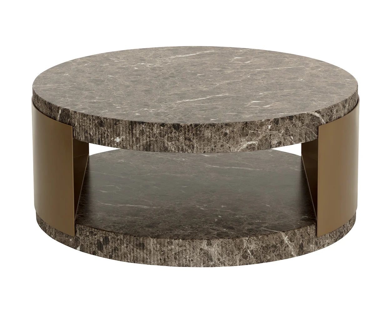 Sunpan Furniture - Cavette Coffee Table - Marble Look