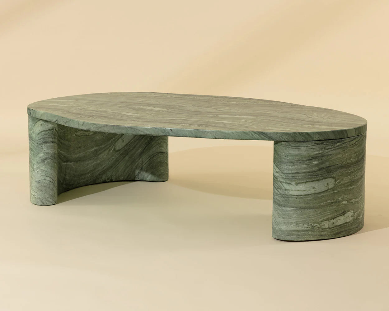 Sunpan Furniture - Savinah Coffee Table - Marble Look
