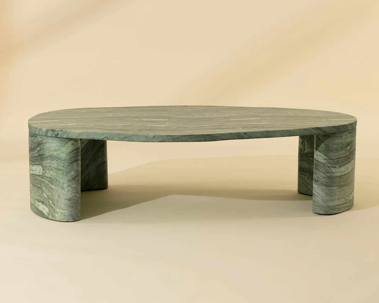 Sunpan Furniture - Savinah Coffee Table - Marble Look