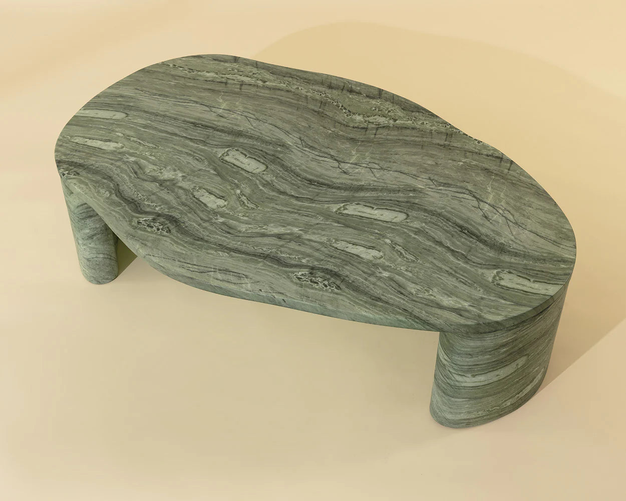 Sunpan Furniture - Savinah Coffee Table - Marble Look