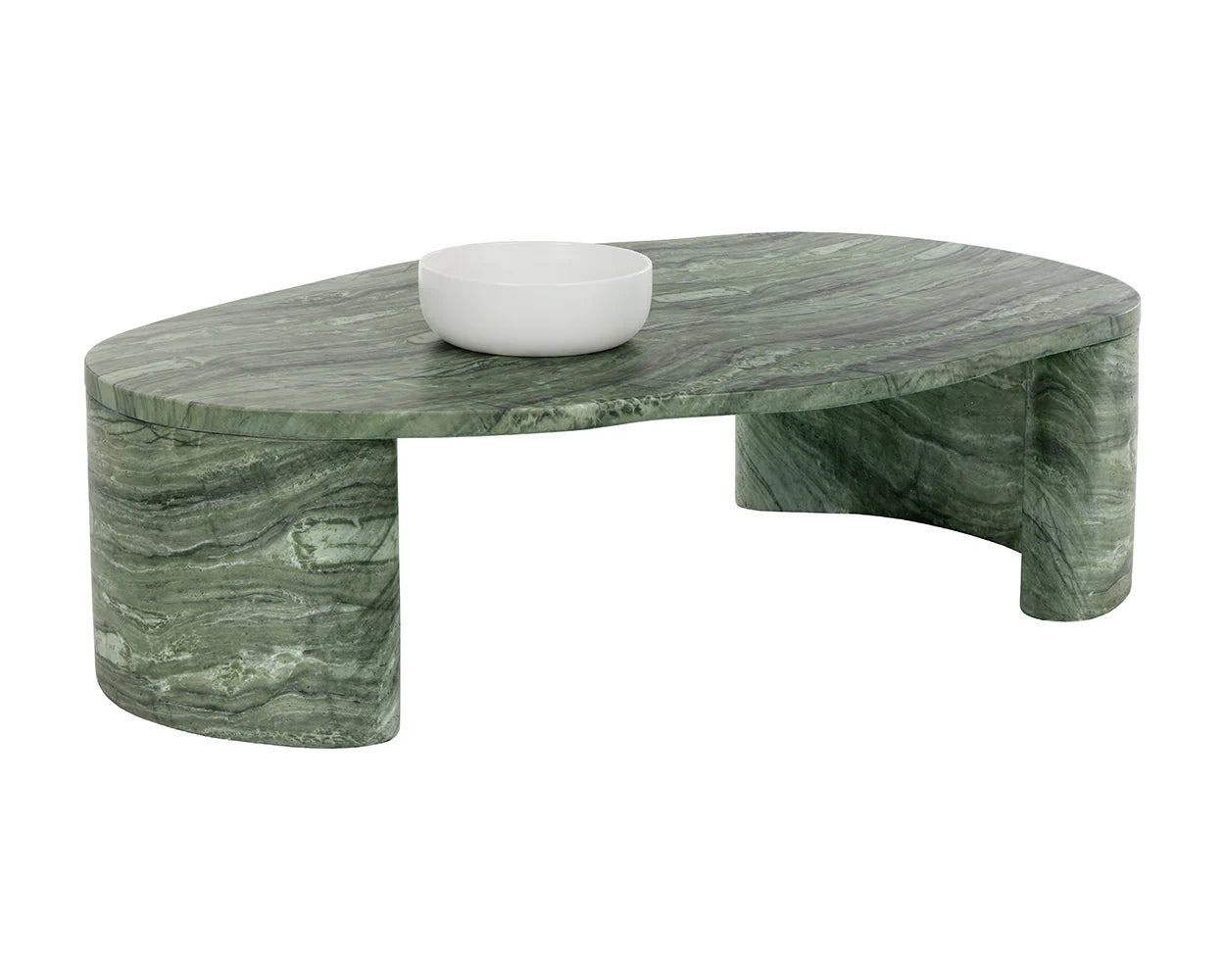 Sunpan Furniture - Savinah Coffee Table - Marble Look