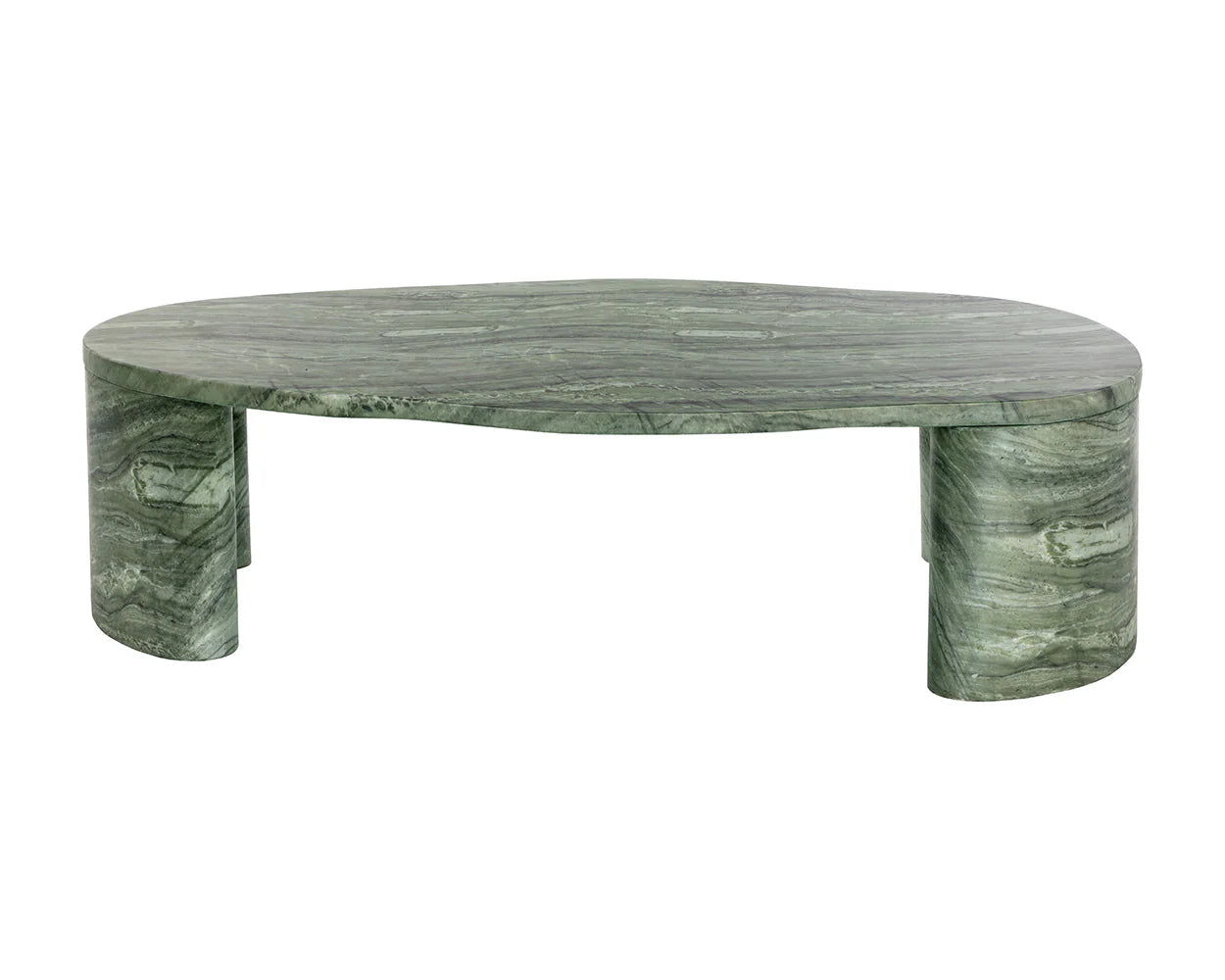 Sunpan Furniture - Savinah Coffee Table - Marble Look