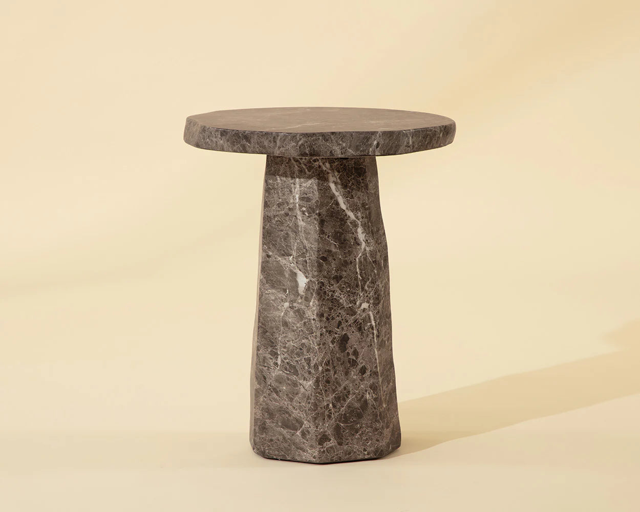 Sunpan Furniture - Baldur End Table - Marble Look