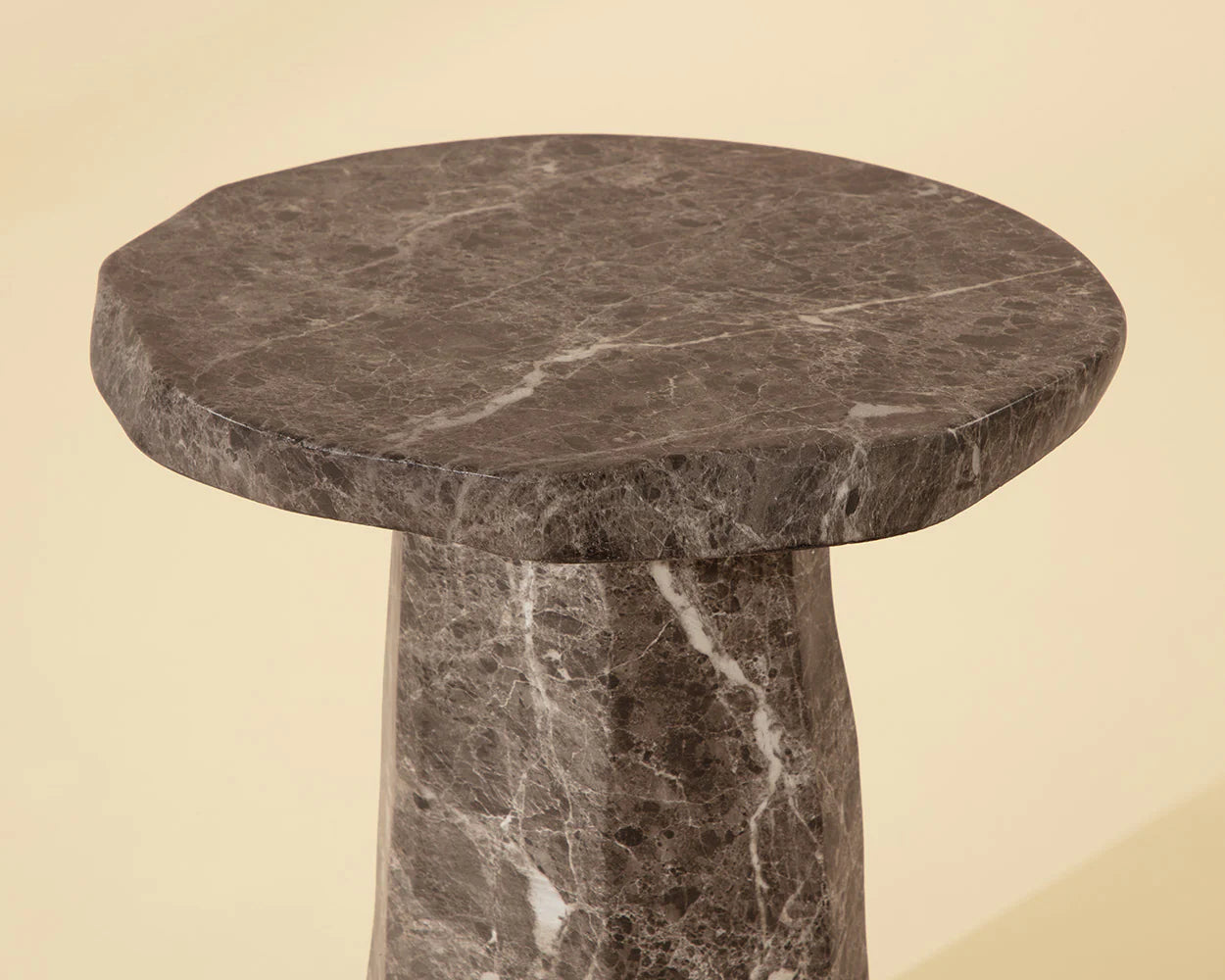 Sunpan Furniture - Baldur End Table - Marble Look