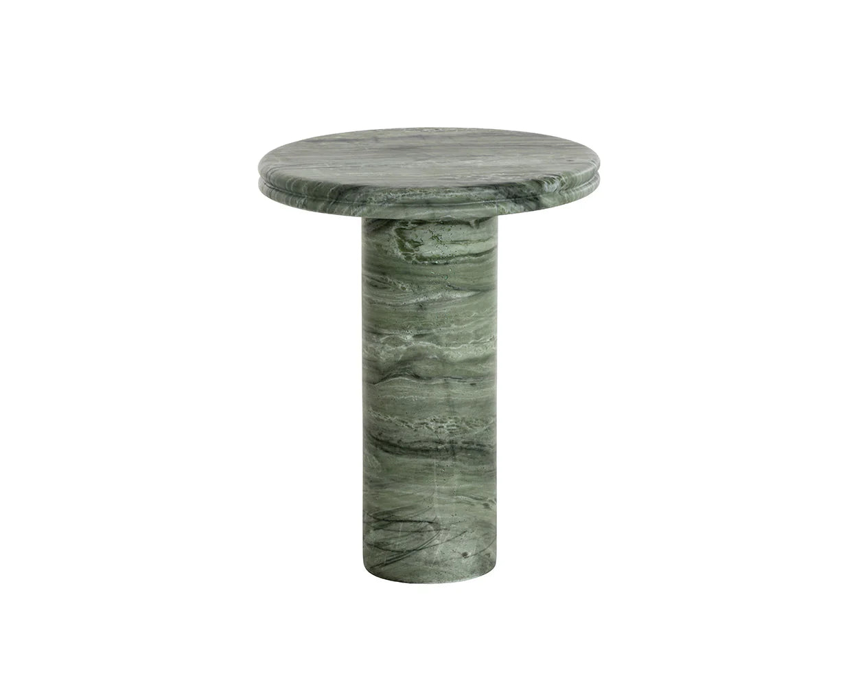 Sunpan Furniture - Bastion End Table - Marble Look