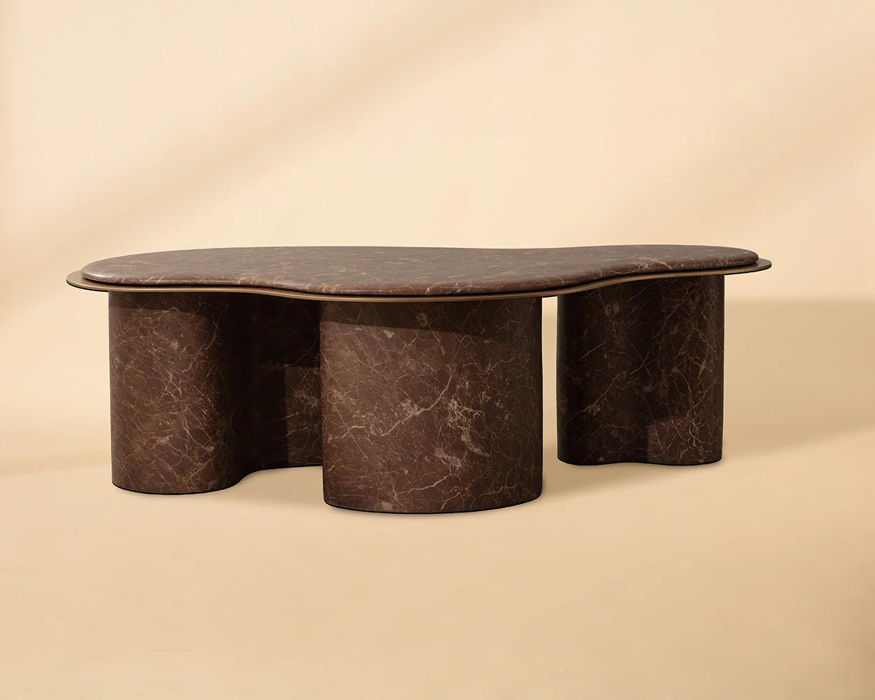 Sunpan Furniture - Isola Coffee Table - Marble Look