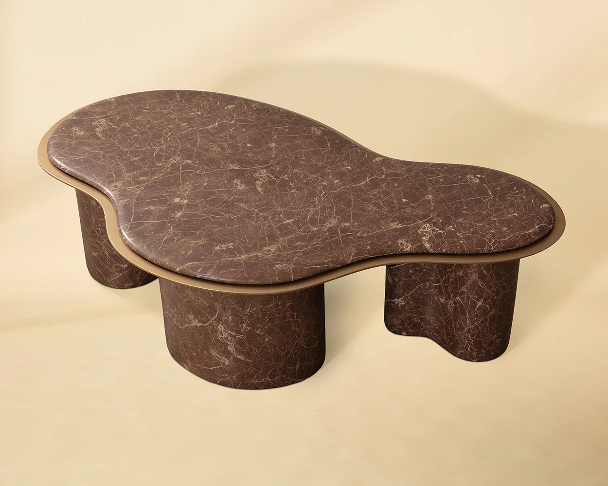 Sunpan Furniture - Isola Coffee Table - Marble Look
