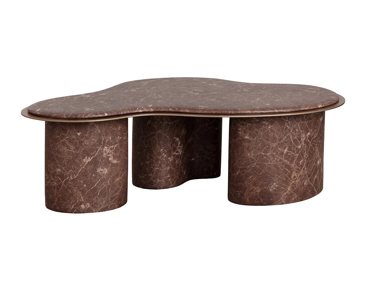 Sunpan Furniture - Isola Coffee Table - Marble Look