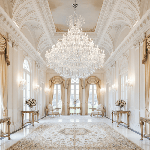 128 Light Maria Theresa Foyer Crystal Classic Chandelier - Chandelier