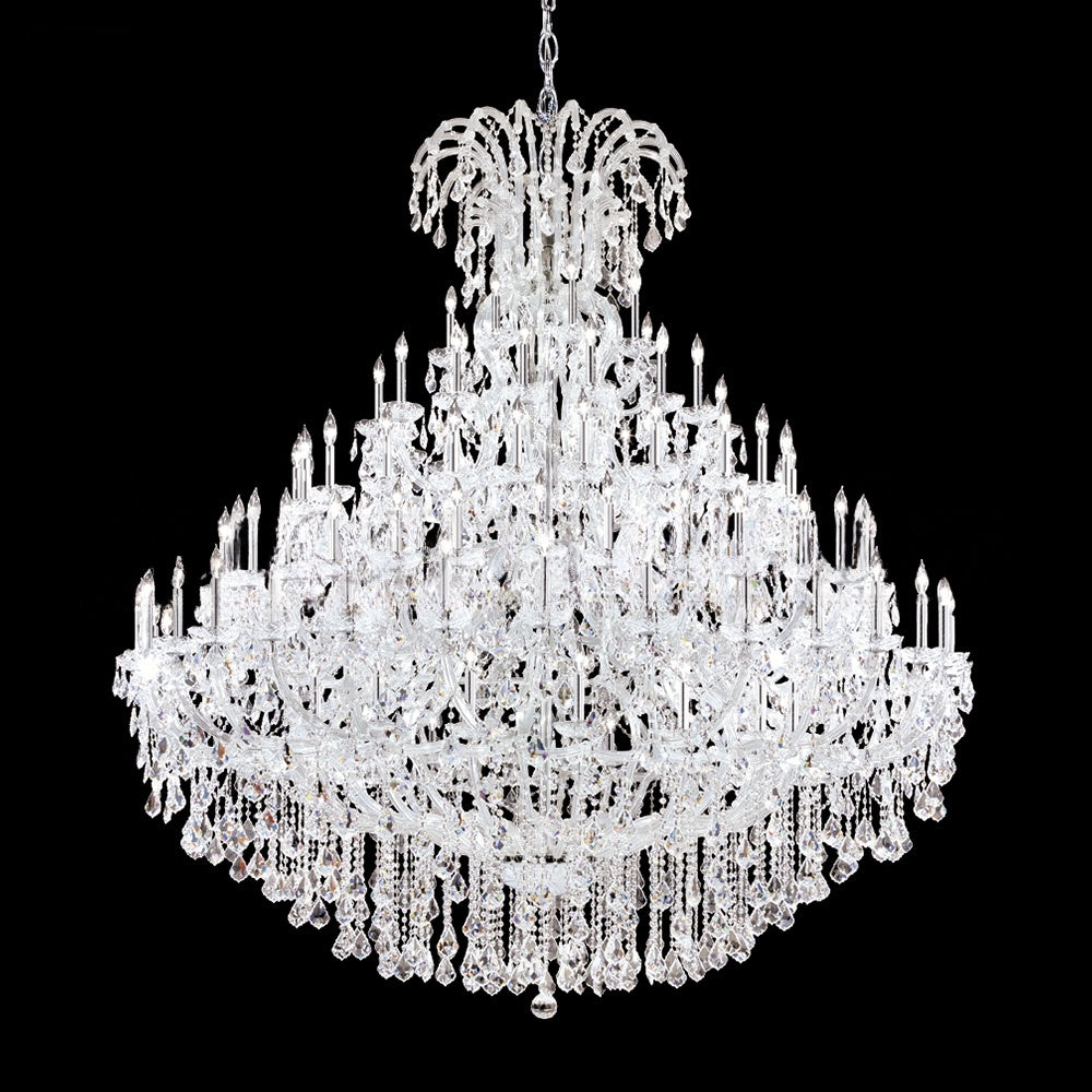 128 Light Maria Theresa Foyer Crystal Classic Chandelier