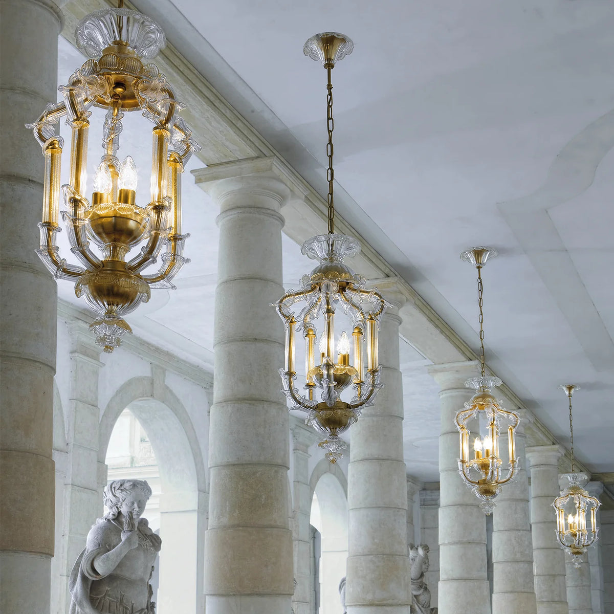 Jesepi Classic Murano Pendant Light