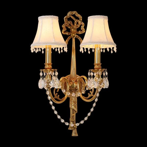 Camélia Brass Sconce