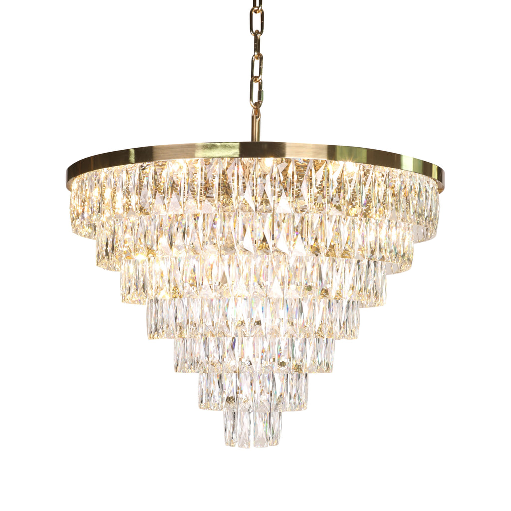 Glacier Odeon Crystal Fringe Chandelier - Italian Concept