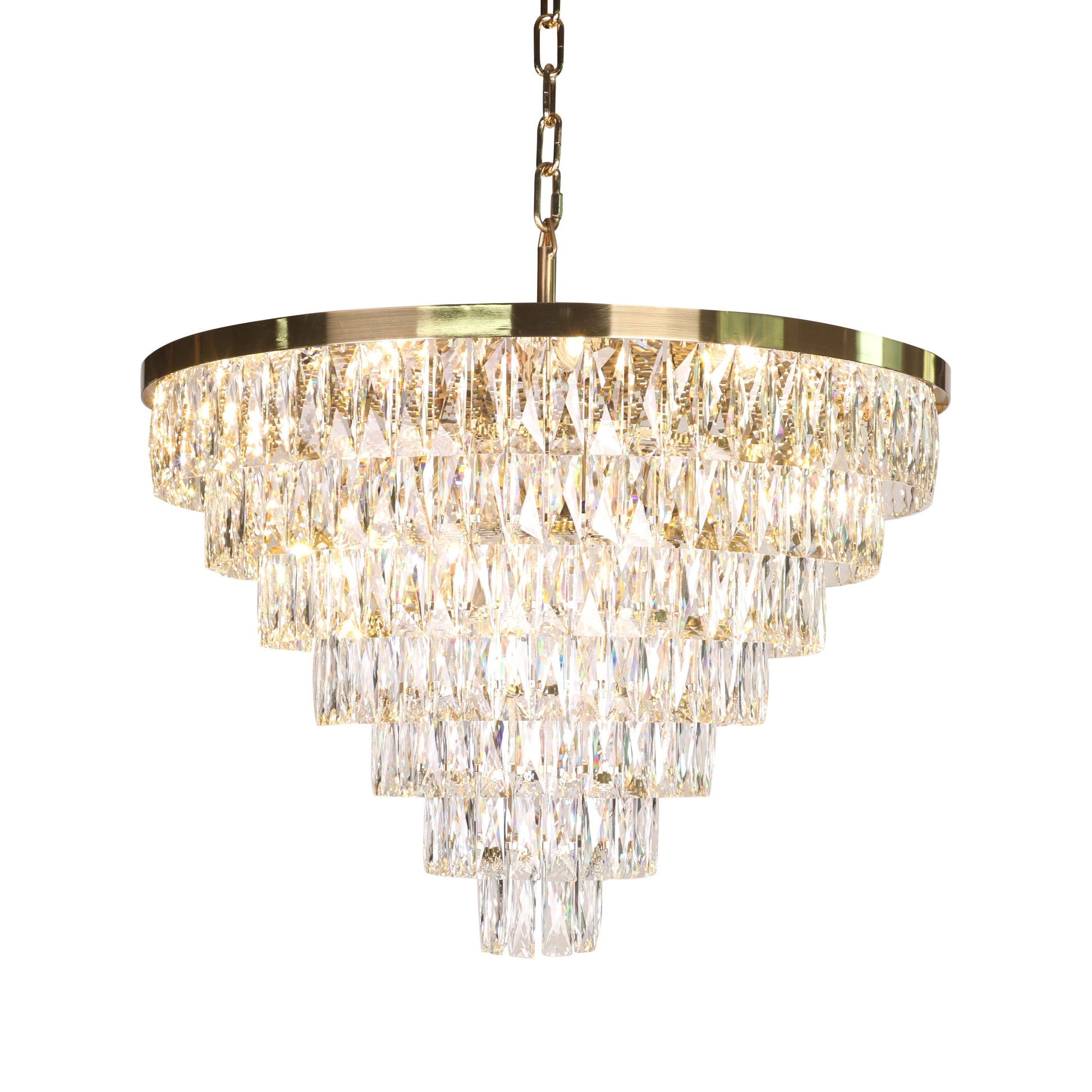 Glacier Odeon Crystal Fringe Chandelier - Italian Concept