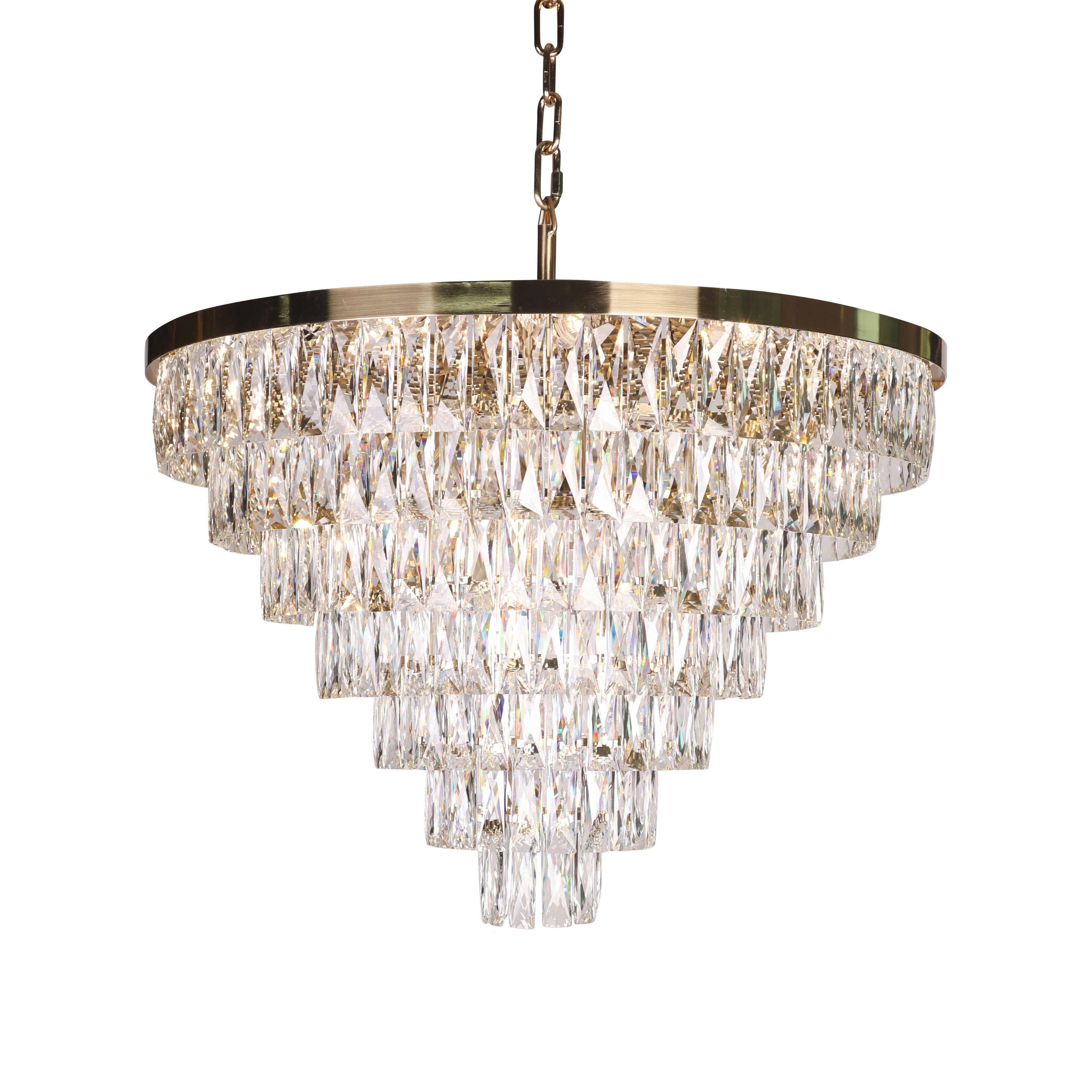 Glacier Odeon Crystal Fringe Chandelier - Italian Concept
