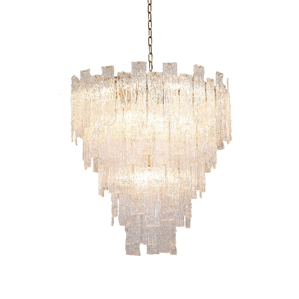 Giovanni Cascade Tiered Murano Glass Chandelier - Italian Concept