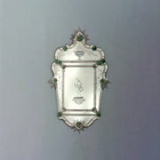 Antiqued Glass Murano Mirror in Venetian Style 6C