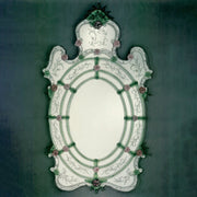 Murano Glass Mirror in Venetian Style 4A
