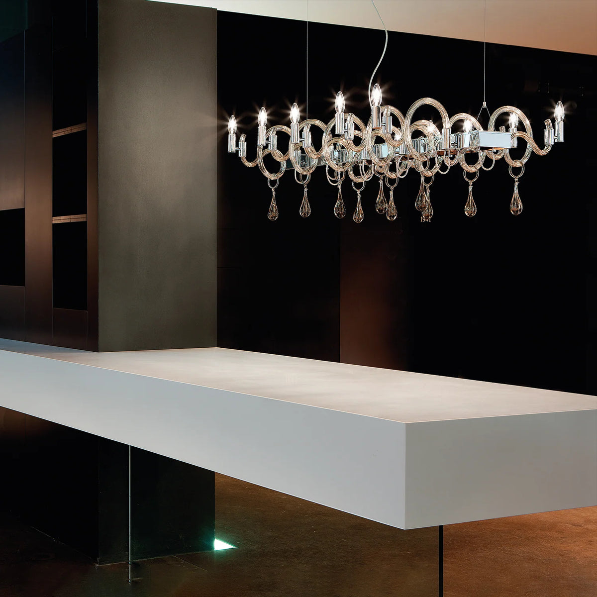 Street Murano Crystal Chandelier