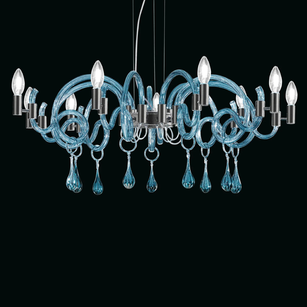 Street Murano Crystal Chandelier