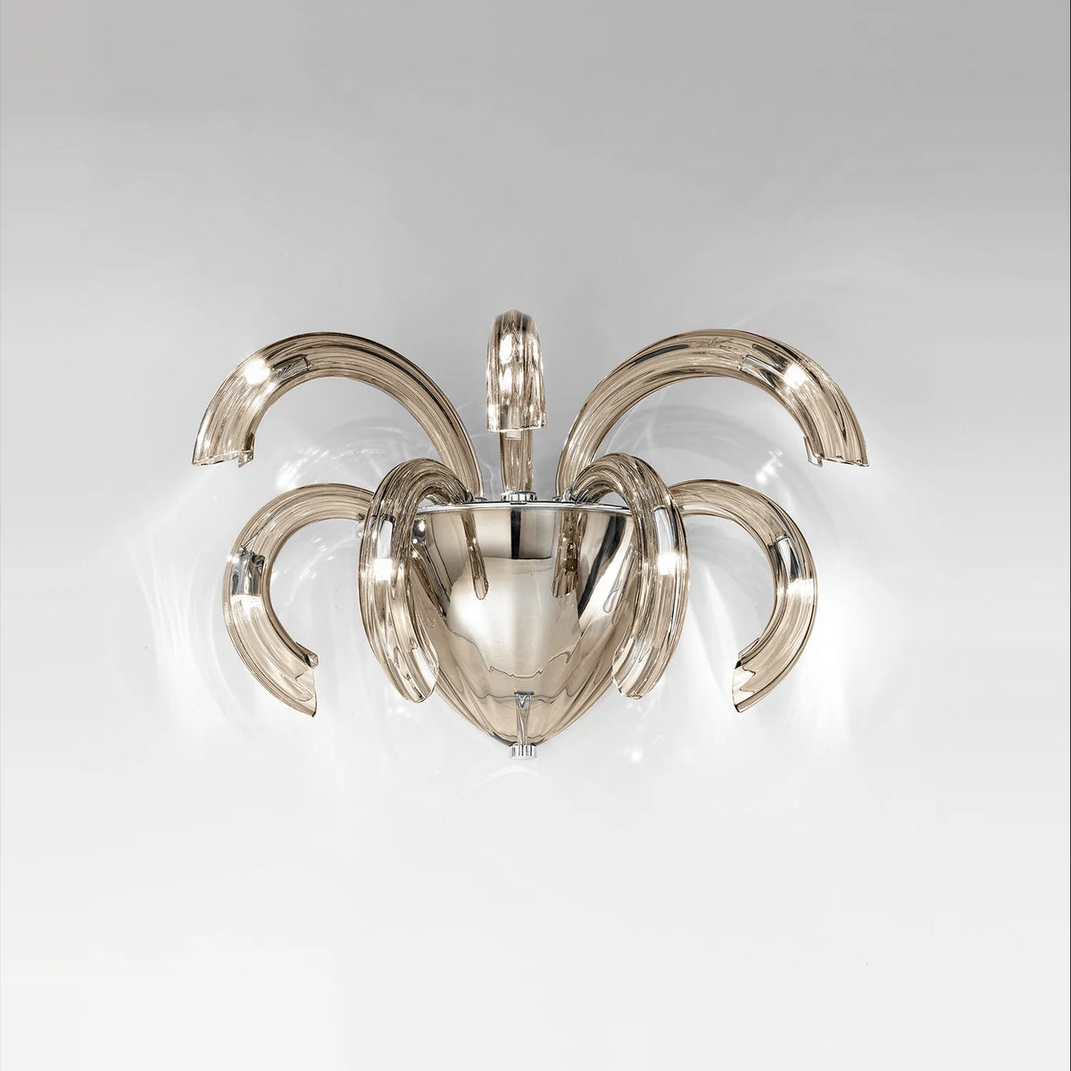 Phoenix Wall Light Murano Crystal Sconce