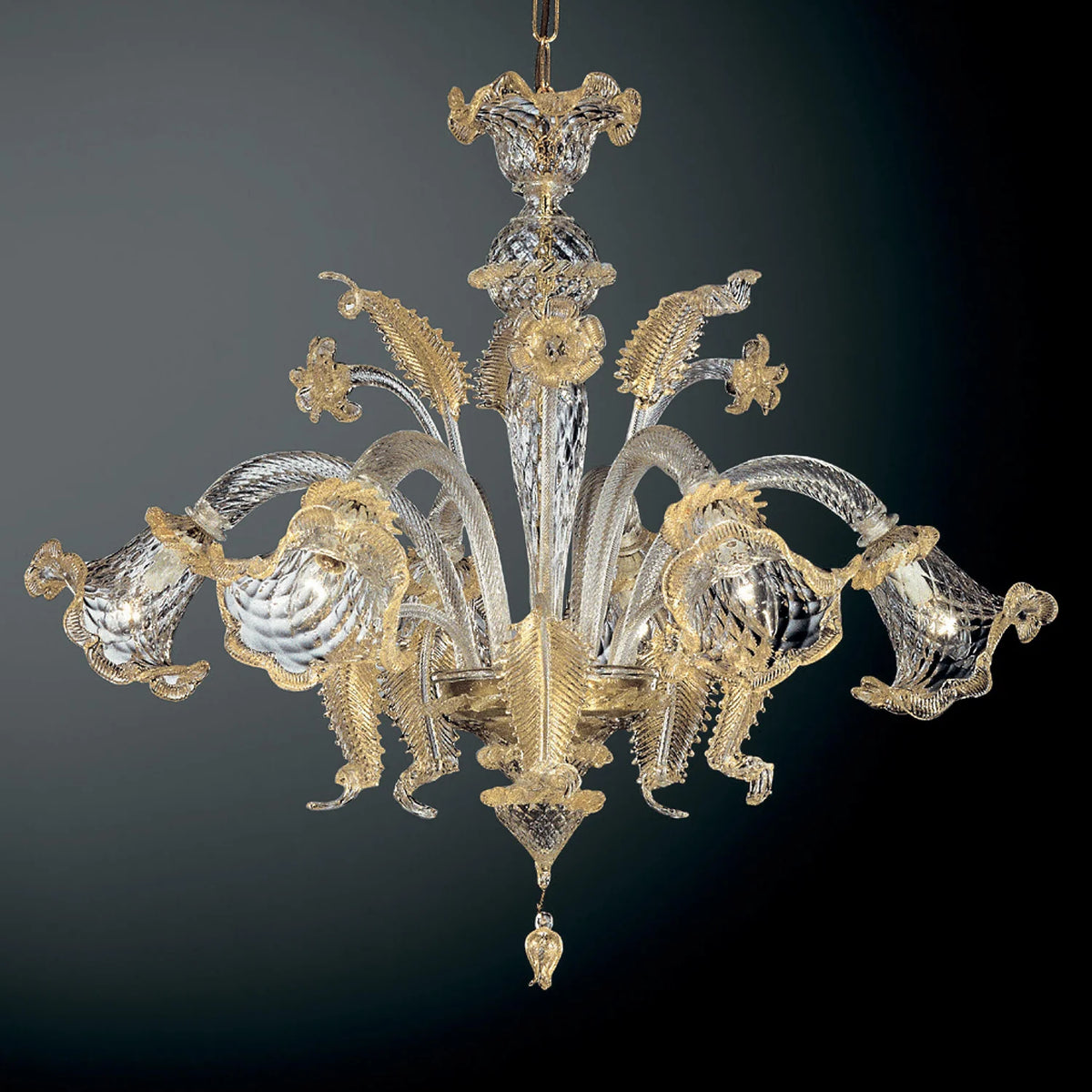 Geppa Chandelier Murano Glass