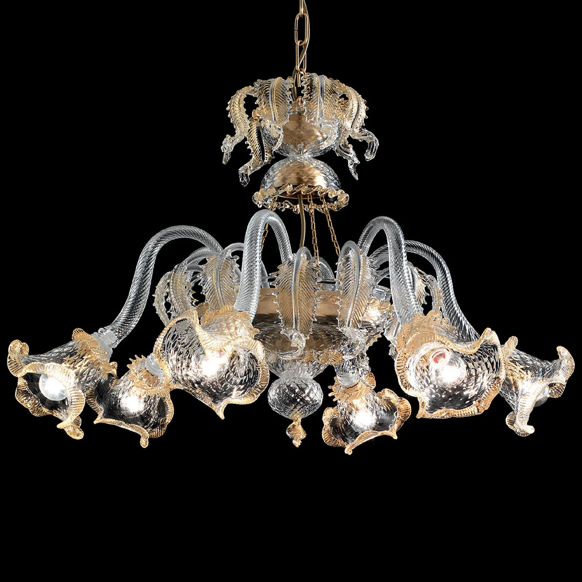 Geppa Chandelier Murano Glass