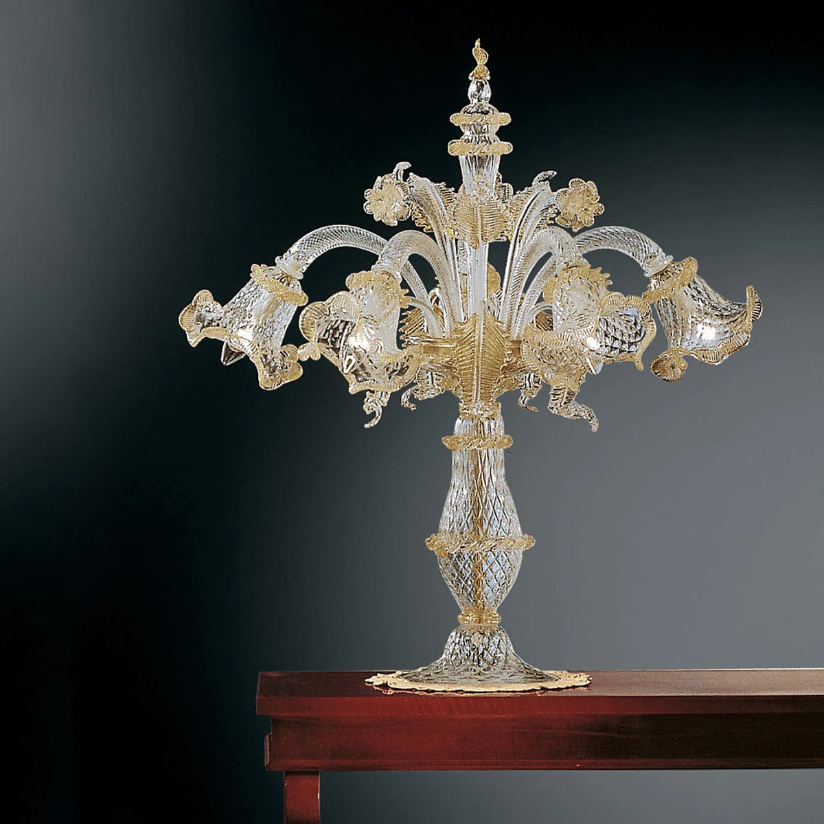 Geppa Murano Glass Table Lamp