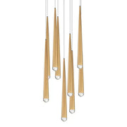 Anthropology Round Tubular Pendant Light - Italian Concept