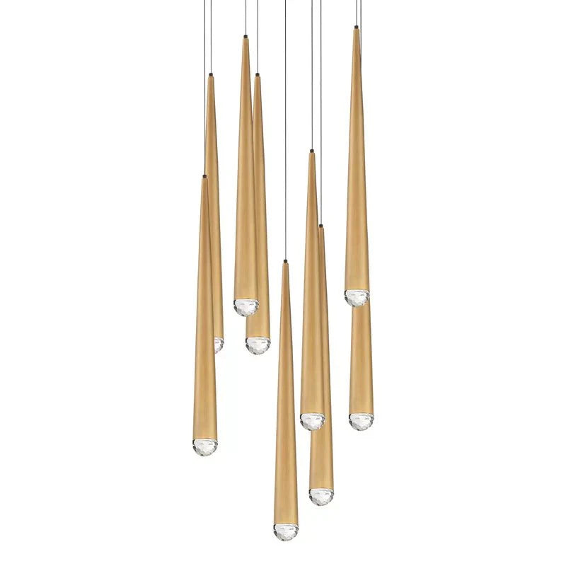 Anthropology Square Cluster Tubular Pendant Light - Italian Concept
