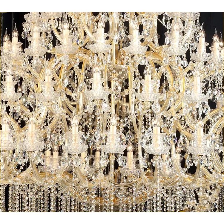 66L Rococo Foyer Classic Crystal Chandelier - Italian Concept - 