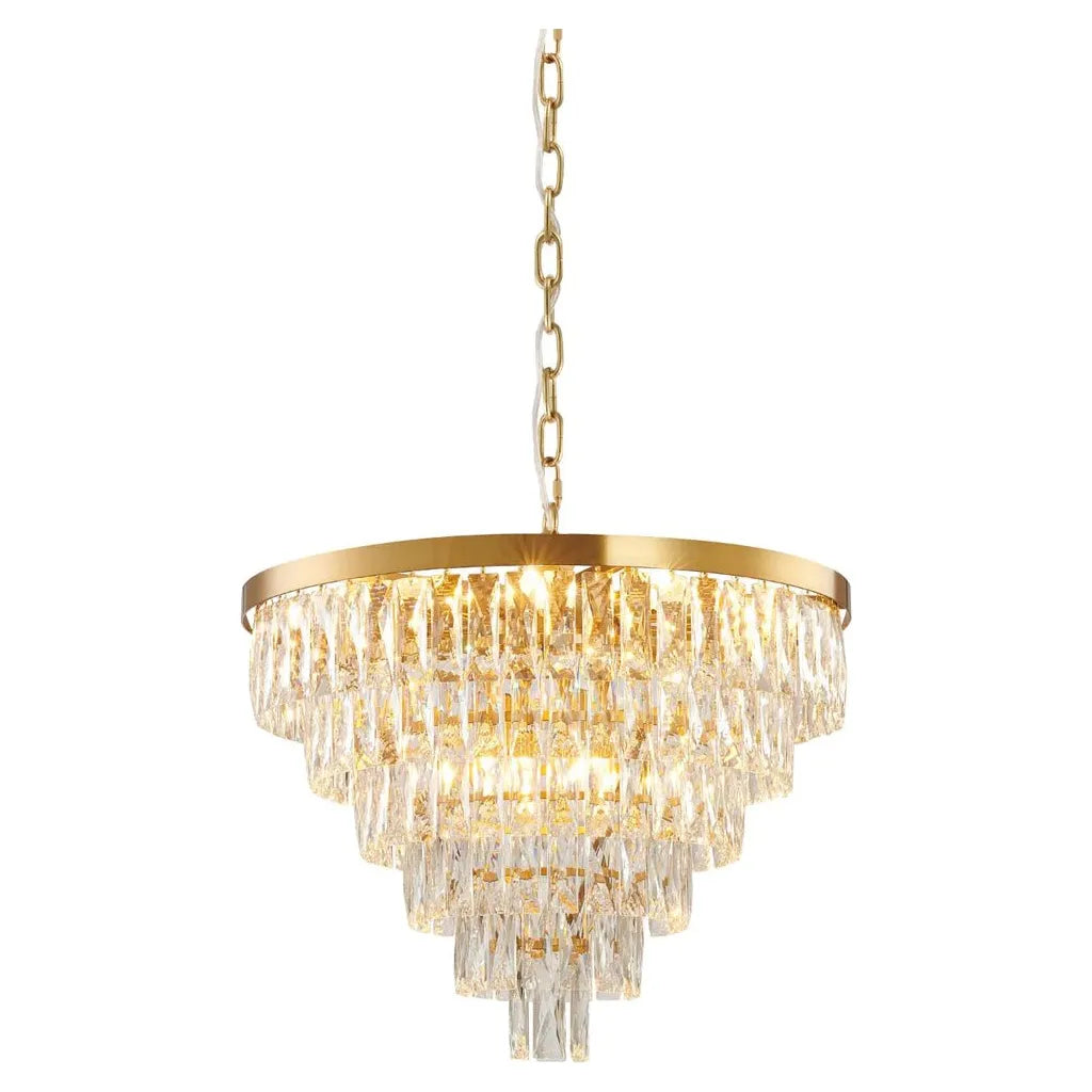 Glacier Odeon Crystal Fringe Chandelier - Italian Concept