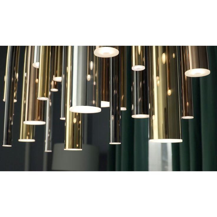 Bellini Square Tubular Pendant Light Chandelier - Italian Concept - 