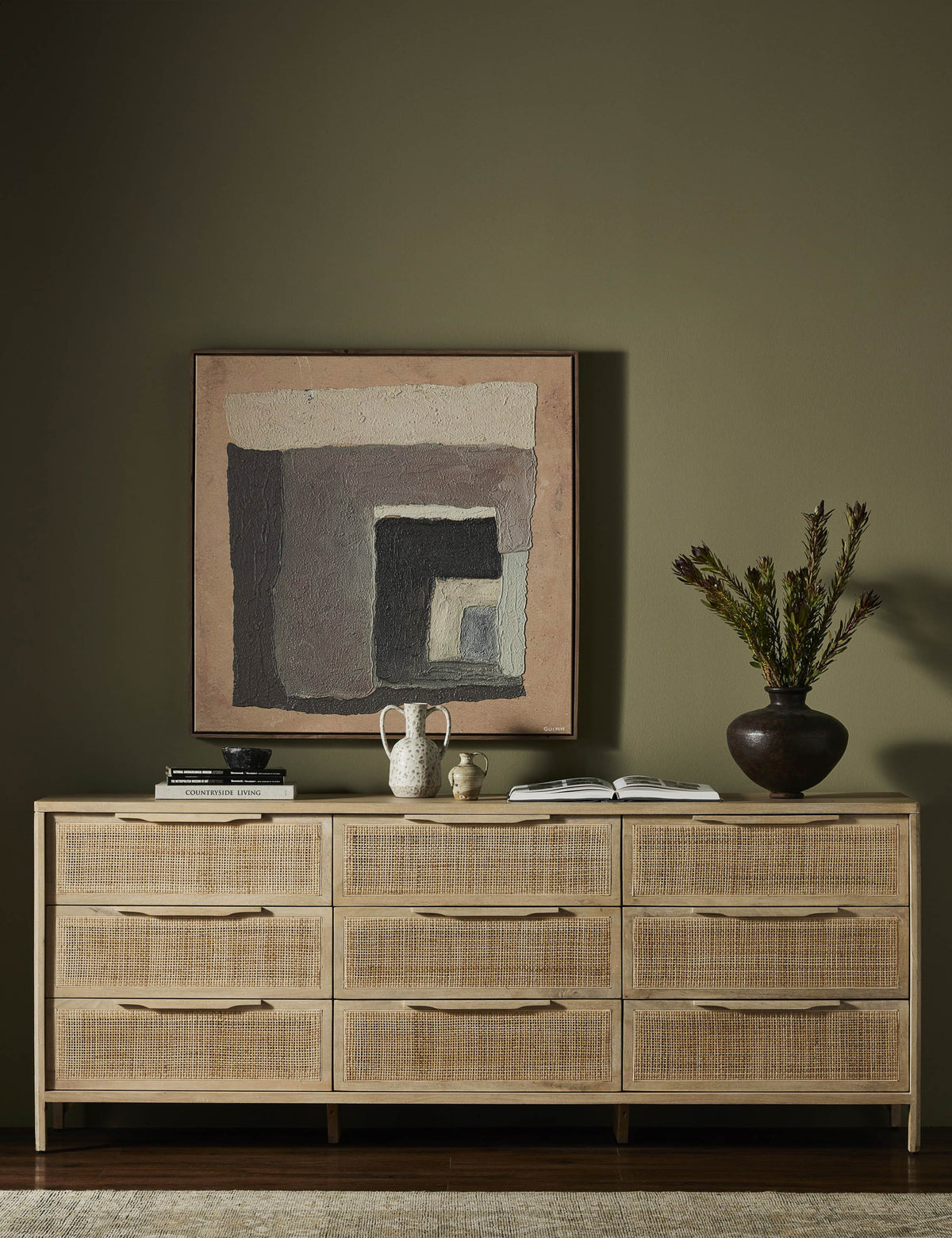 Sorrento Cane Dresser