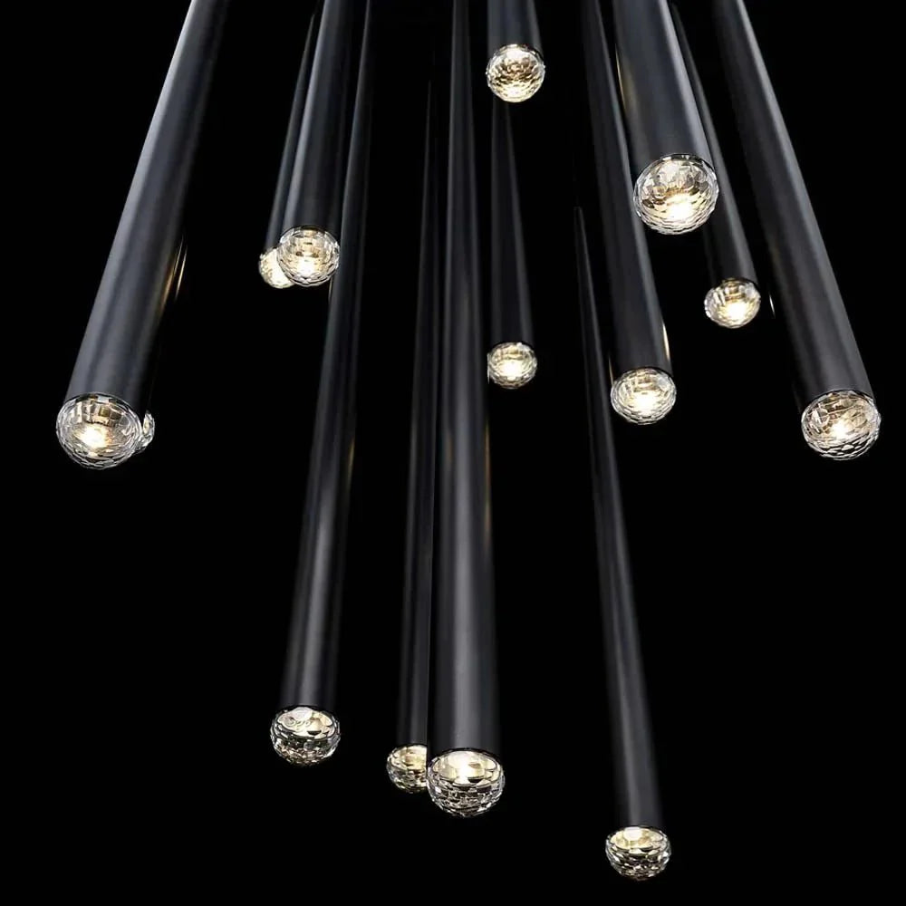 Anthropology Round Tubular Pendant Light - Italian Concept