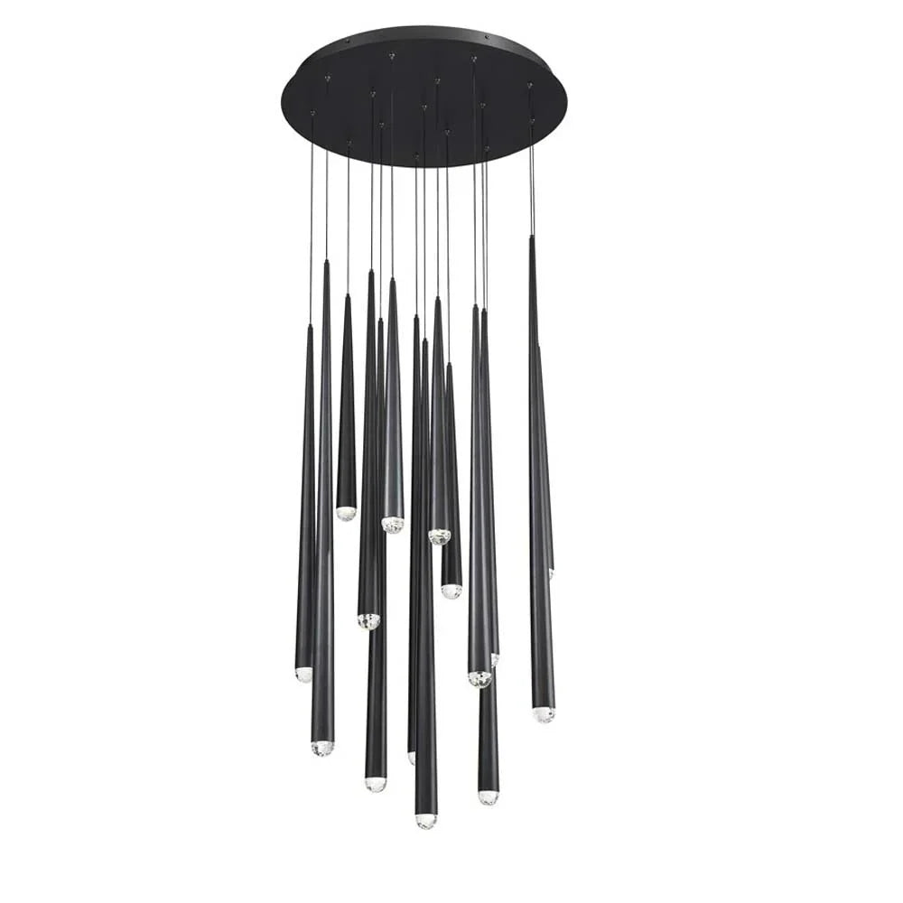 Anthropology Square Cluster Tubular Pendant Light - Italian Concept
