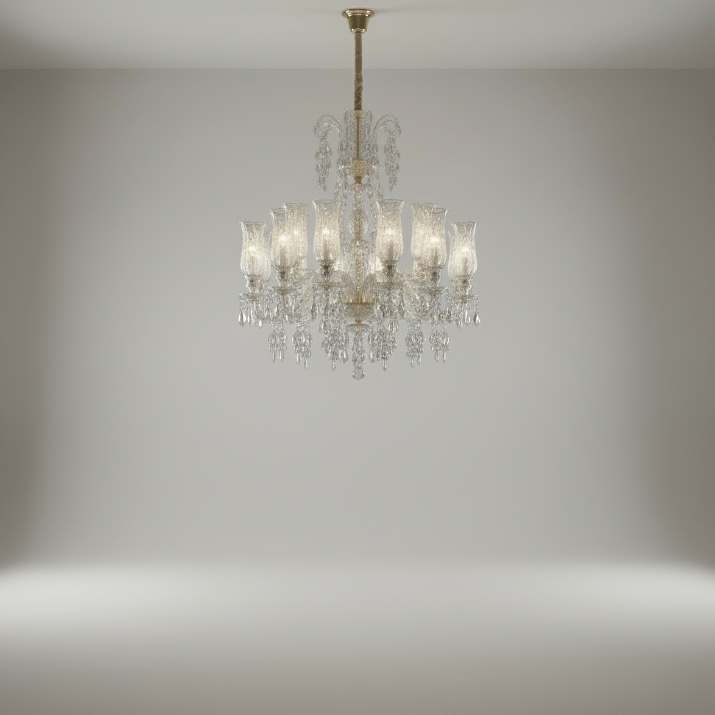 24 Light Marbella Garnier Crystal Chandelier - Chandelier