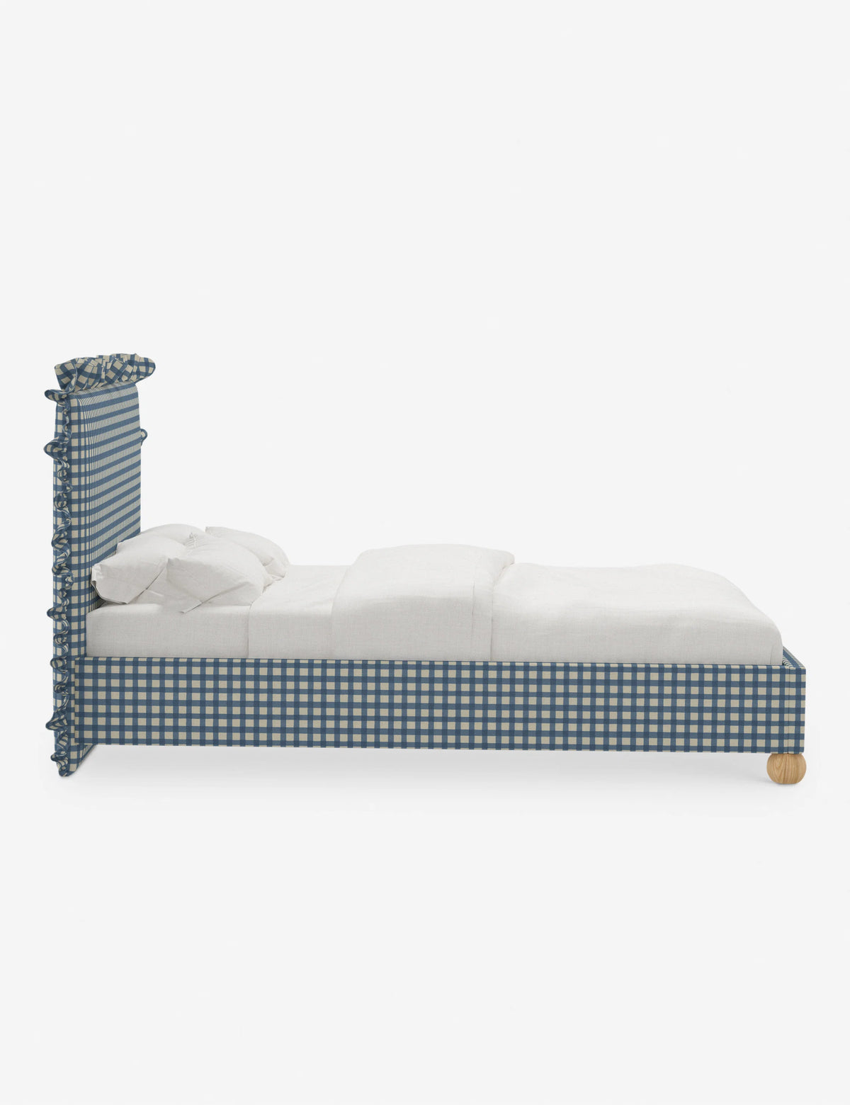 Fiorella Ruffle Platform Bed