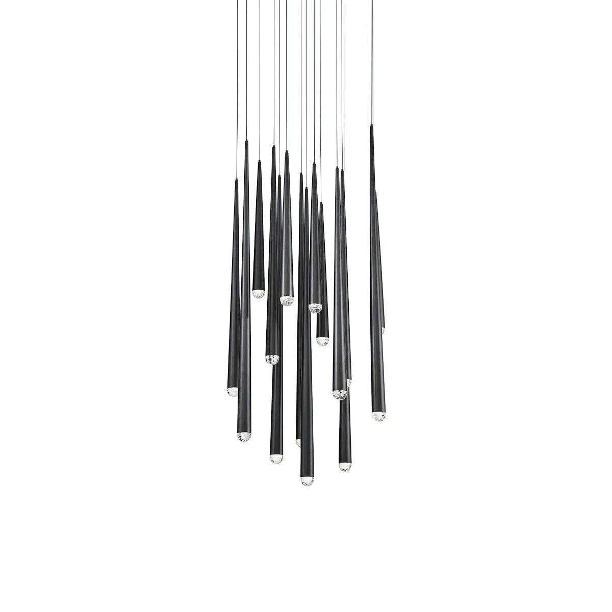 Anthropology Square Cluster Tubular Pendant Light - Italian Concept